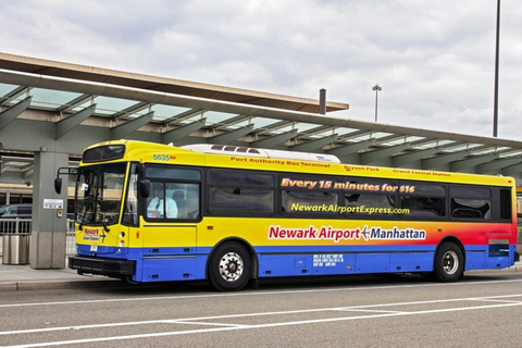 Manhattan Traslado en autobús desde/hasta el aeropuerto de NewarkTraslado en Sing desde Manhattan al aeropuerto de Newark