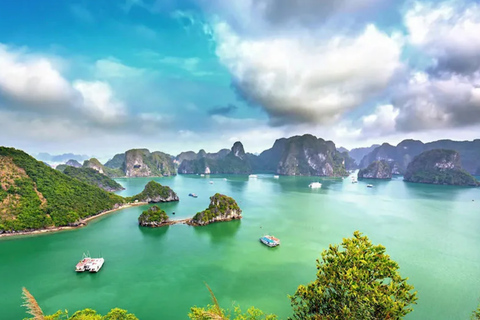 Hanoi: 3-Day UNESCO Luxury Ha Long/Lan Ha & Hanoi City Tour 3D2N Standard 3-Star Overnight Cruise & Ha Noi City