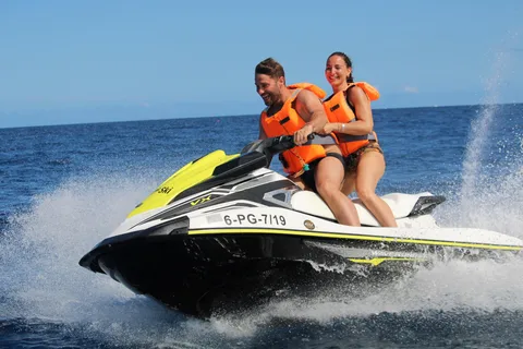 Tenerife: Jet Ski Guided Tour Discovery the Coastline