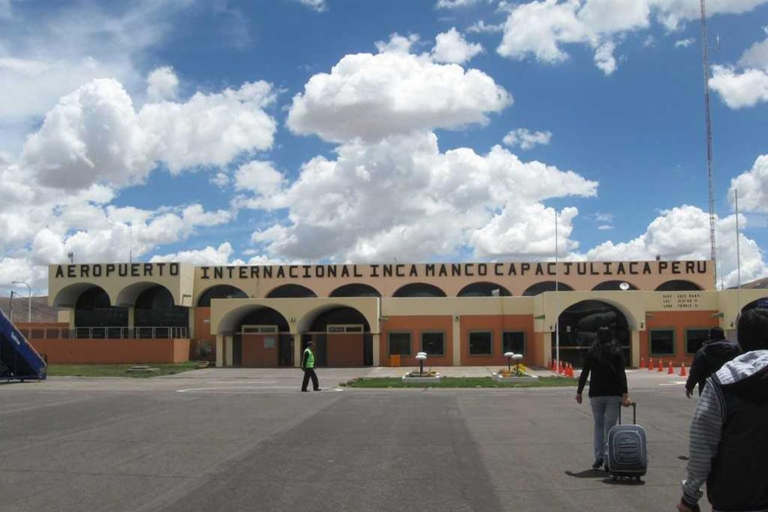 Airport Pick Up :Juliaca - Puno Transport to the AIRPORT: Puno - Juliaca