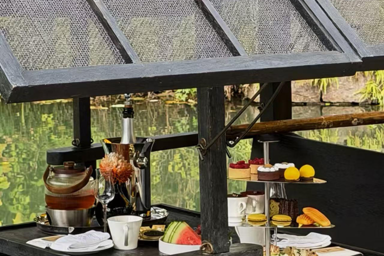 Hangzhou Xixi Wetland Boat Ride & Afternoon Tea Private Boat Experience (1–8 Guests)