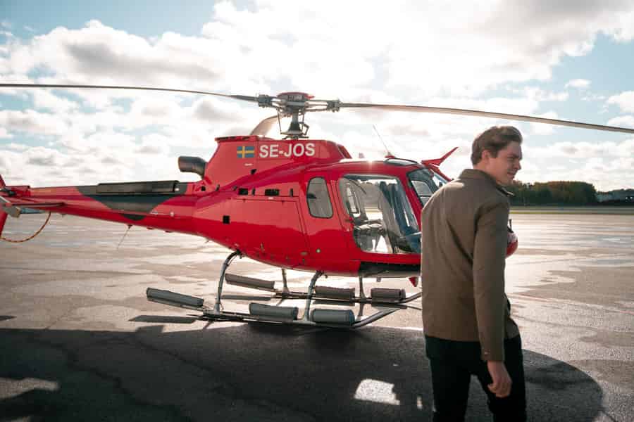 Hubschrauberflug über Stockholm. Foto: GetYourGuide