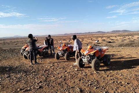 Marrakech: Palmeraie Quad Bike Desert Adventure