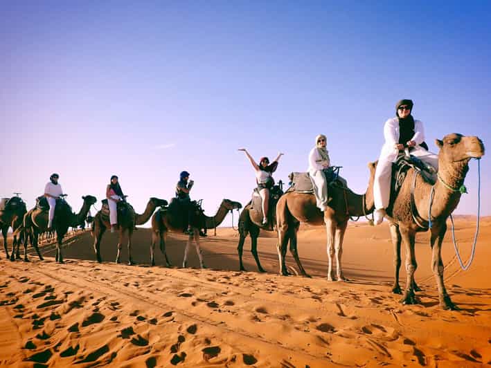 Depuis Marrakech : Merzouga et Sahara en 3 jours - dromadaire
