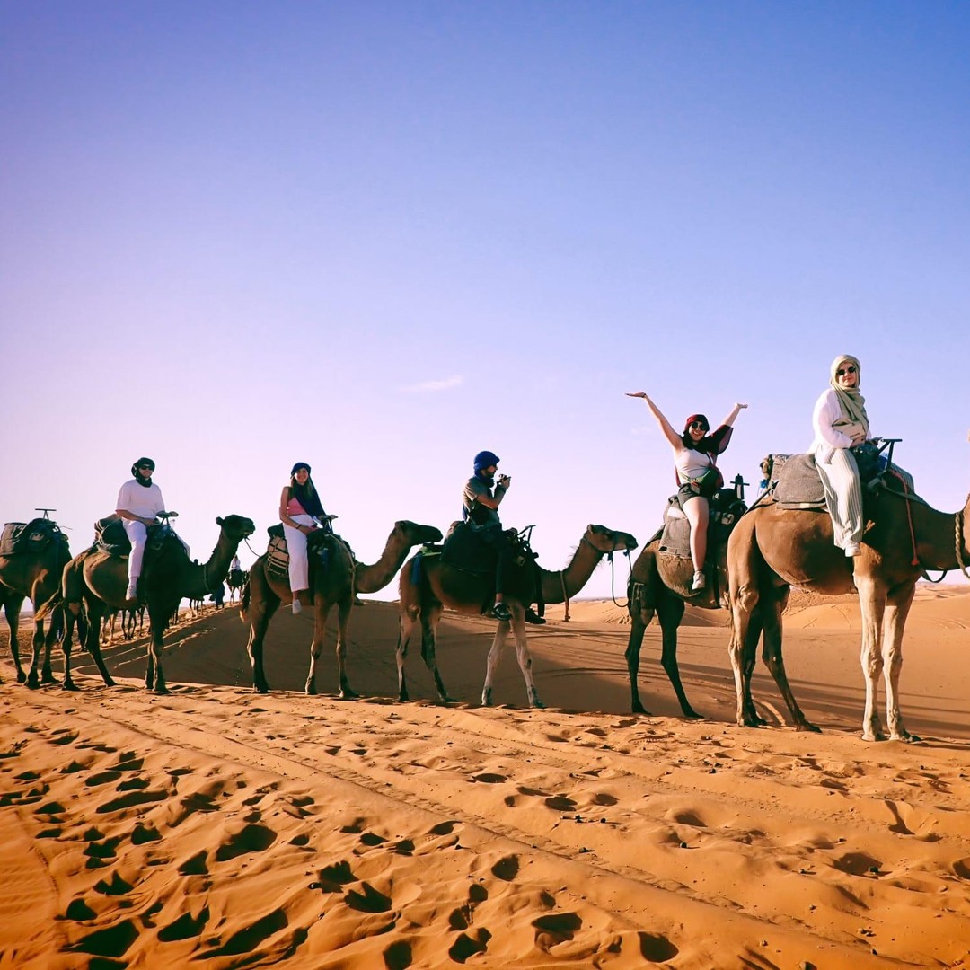Depuis Marrakech : Merzouga et Sahara en 3 jours - dromadaire