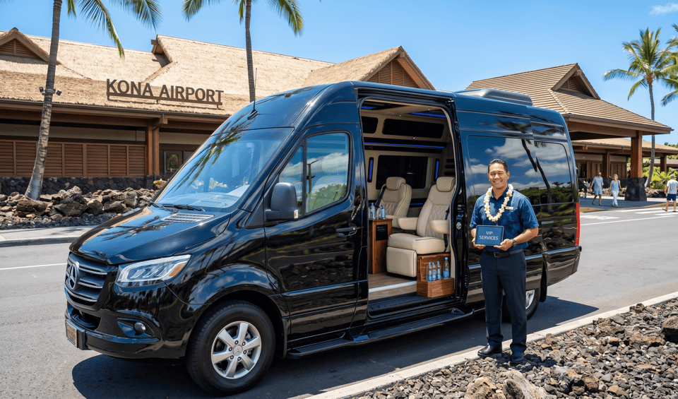 Kona: KOA Airport Private Transfer to/from Kona City Center