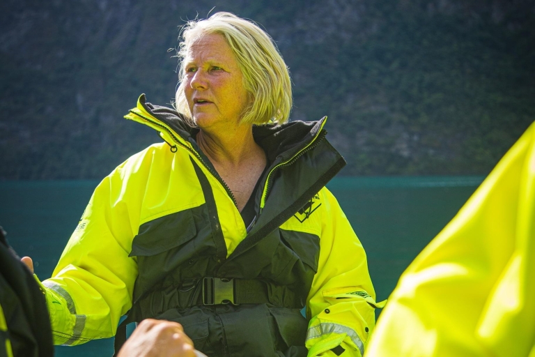 Geiranger: Wycieczka z przewodnikiem łodzią po Geirangerfjord