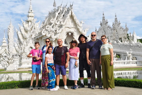 Chiang Rai:Guided Highlights Full-Day Tour-FREE LUNCH BUFFET Experience the Wonders of Chiang Rai with Free Thai Buffet