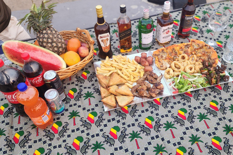 Livingstone :Sunset Game Drive and Rhino tracking With Drink