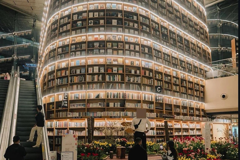 Seoul: COEX Library, Bongeunsa Temple & Lotte Tower Tour
