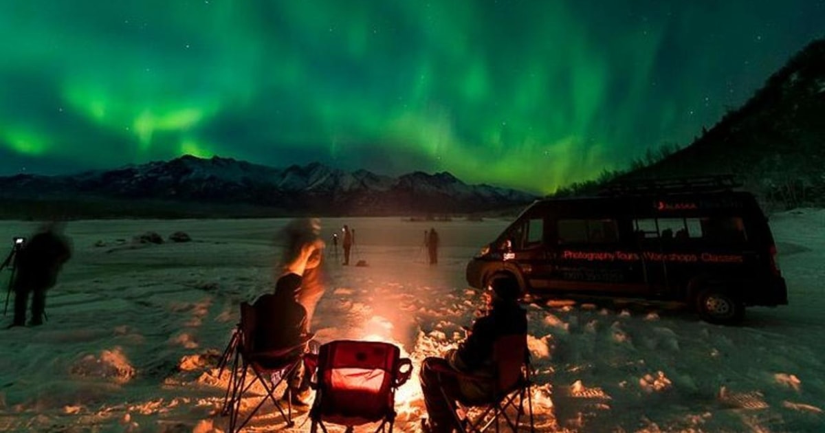 Anchorage Aurora Borealis Northern Lights Photo Tour GetYourGuide