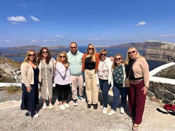 Santorini: Sightseeing i liten grupp med en lokal guide