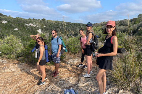 Guided Hiking and Yoga Experience in Menorca