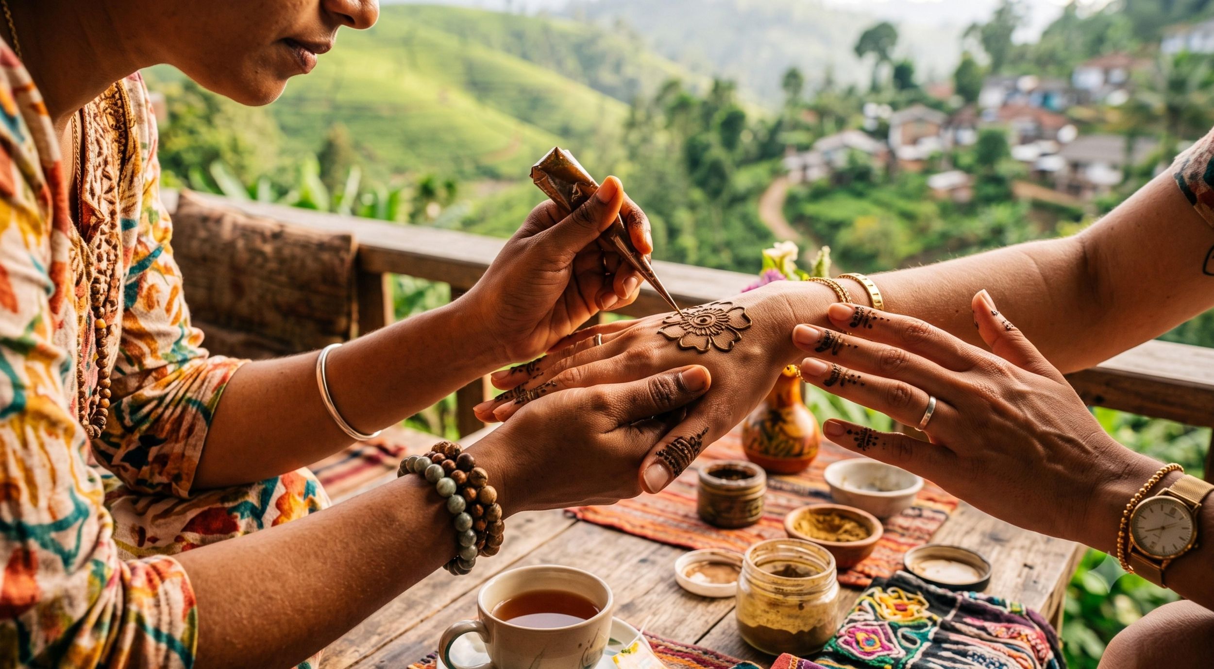Hatton: Traditionelle südasiatische Henna-Kunst