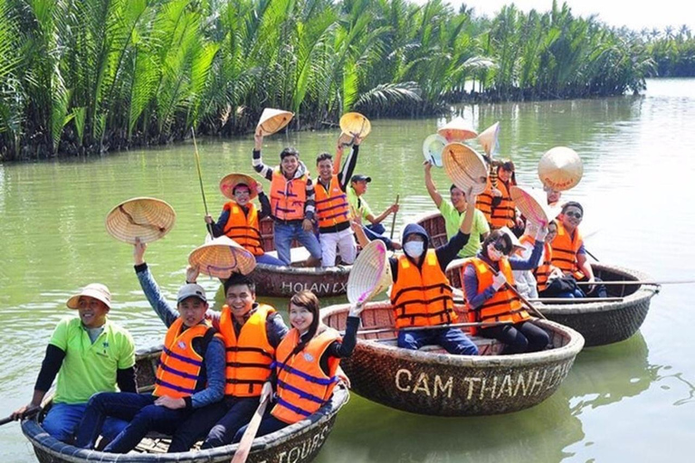 Da Nang: Cam Thanh Coconut Village and Hoi An by Night Tour Private Car from Da Nang to Hoi An - 2 way