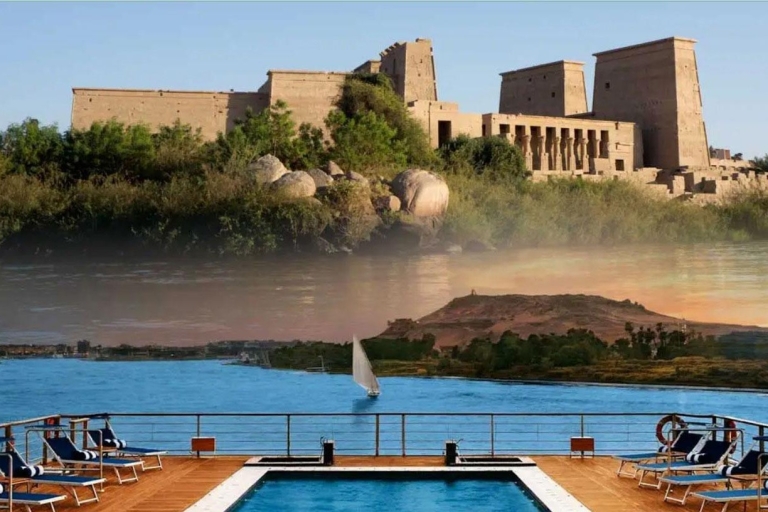 Pyramides, croisière sur le Nil et croisière sur le lac NasserCircuit Égypte + Lac Nasser - Sans droits d'entrée