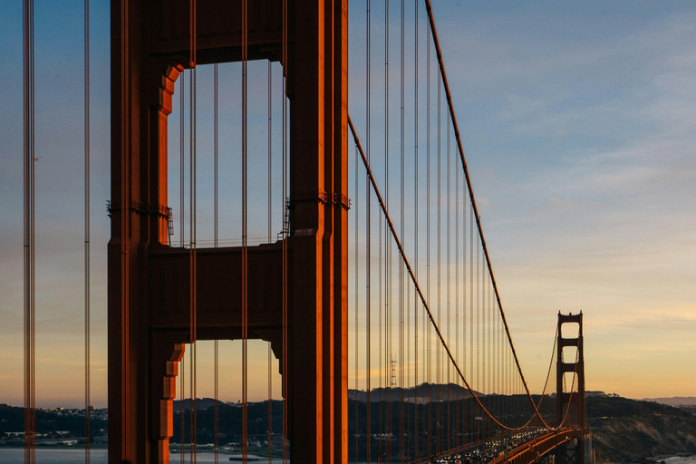 San Francisco: Bay Cruise med App Guidad Tur