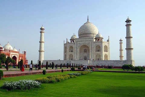 Deedar-E- Tour dell&#039;alba del Taj Mahal con guida (tour con pernottamento)