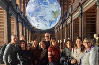 Komplette Tour durch die Old Library von Dublin und das Book of Kells