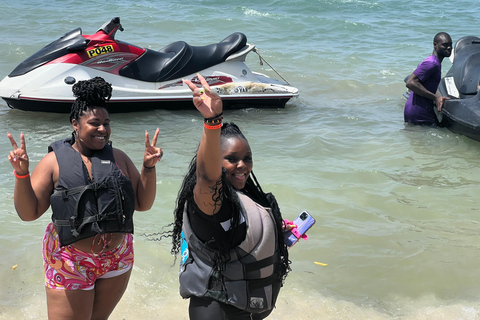 Montego Bay private Jetski, Parasailing & water activities 30 minutes jet ski ride