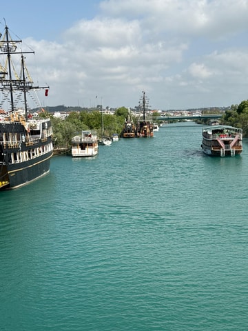 Antalya & Side: Manavgat River Cruise, Waterfall & Bazaar