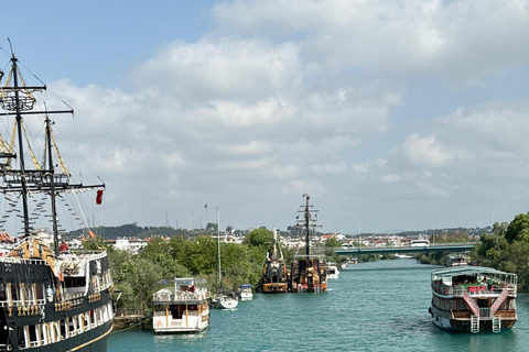 Manavgat Boat & Bazaar Tour from Alanya, Side, Antalya From Alanya,Side: Manavgat River Boat Trip with Waterfall V