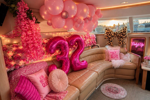 Pink Yacht Experience through The Heart of Miami