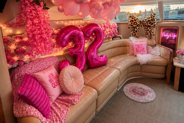 Pink Yacht Experience through The Heart of Miami