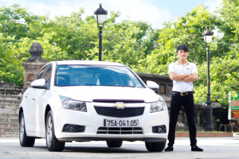 De Hue a Hoi An: coche privado con conductor de habla inglesa y visitas turísticas