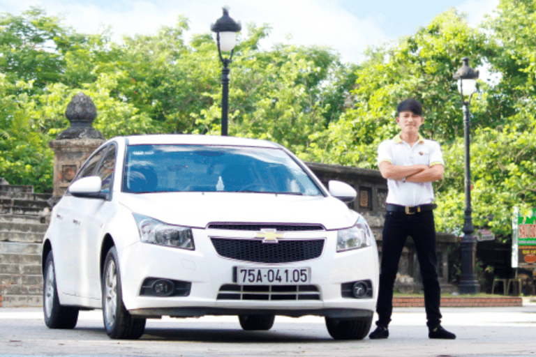 Hue nach Hoi An: Privater Wagen mit englischem Fahrer &amp; Besichtigungen