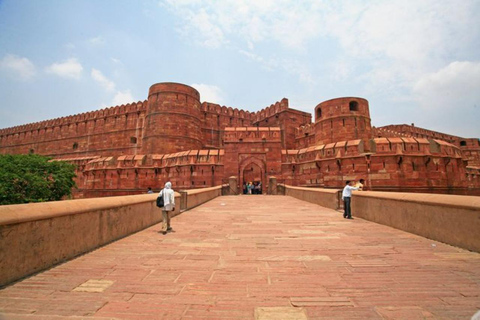 From Delhi: Taj Mahal Sunrise & Agra Fort Tour Private Tour Guide Services (Agra)