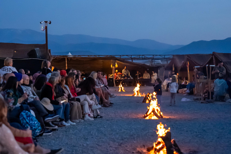 Desde Marrakech: Excursión al Atardecer en el Desierto con paseo en camello y cena