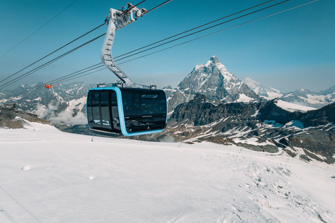 Dzień w Zermatt, Matterhorn i Glacier Paradise z Lozanny