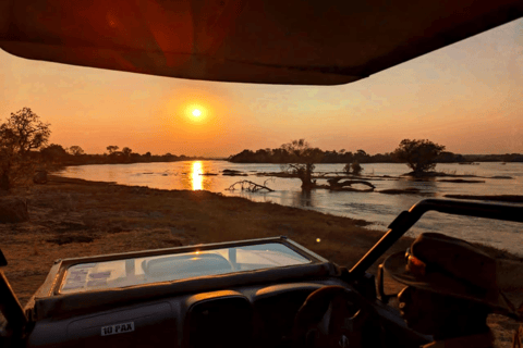 Victoria Watervallen: Droge Safari Game drive in Nationaal Park