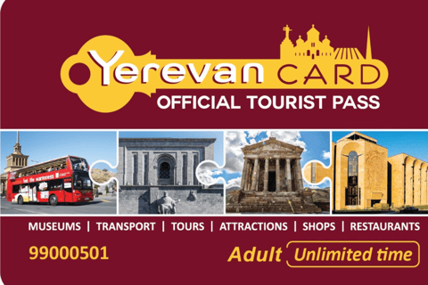 YerevanCard: 10-Day City pass