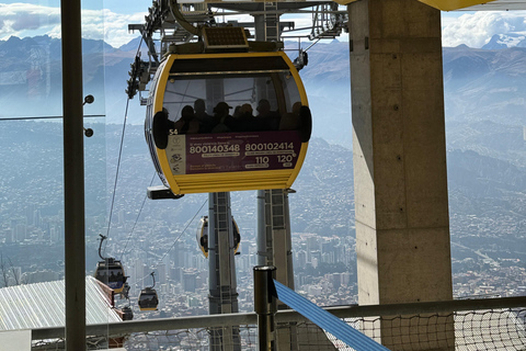 La Paz:Tour privato della città con la Valle della Luna e la funivia