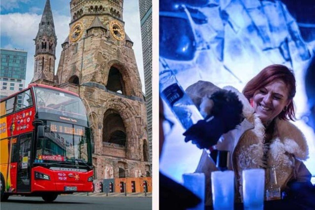City Sightseeing Berlin: HOHO Bus - All Lines (A+B) & Icebar