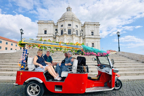 Lisbon Highlights: Private Tuk-Tuk Tour with Local Guide Lisbon Old Town Highlights Tour