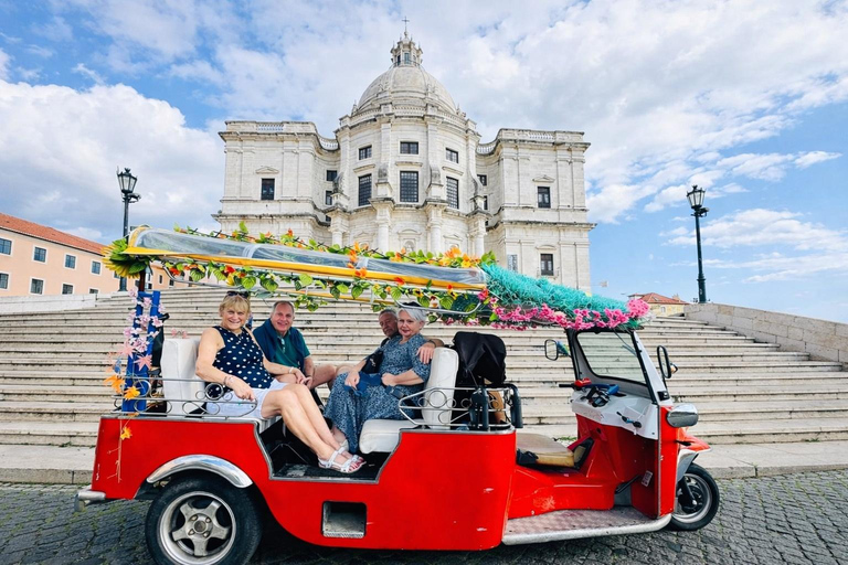 Lisbon Highlights: Private Tuk-Tuk Tour with Local Guide Lisbon Old Town Highlights Tour