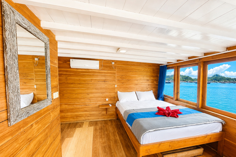 Labuan Bajo: 3-Day Komodo Sailing Ocean View Cabin All Fees Standard Boat | Sharing Room Ocean View | Tiket not Included