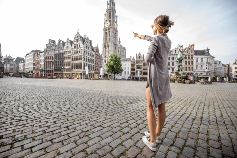 Centrum Antwerpii: samodzielna wycieczka po mieście z audioprzewodnikiemCentrum Antwerpii: samodzielny spacer po mieście z audioprzewodnikiem