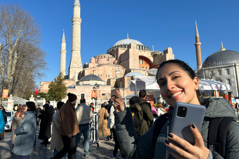 Istanbul : Entrée dans la mosquée Sainte-Sophie avec visite guidée et audioguide