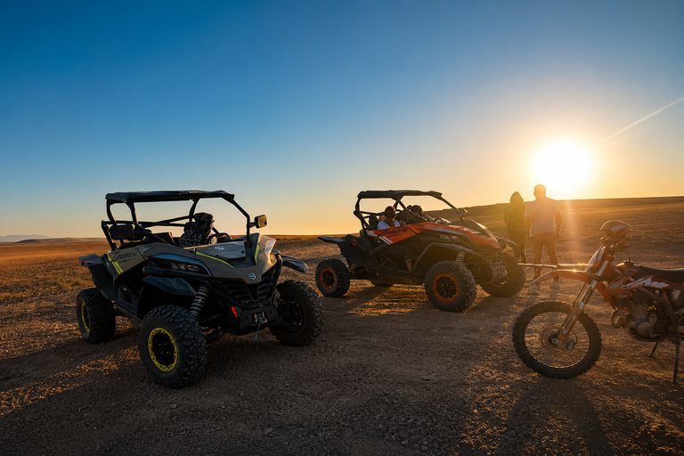 Marrakech: 1-Hour Agafay Buggy, Camel Ride & Dinner Show