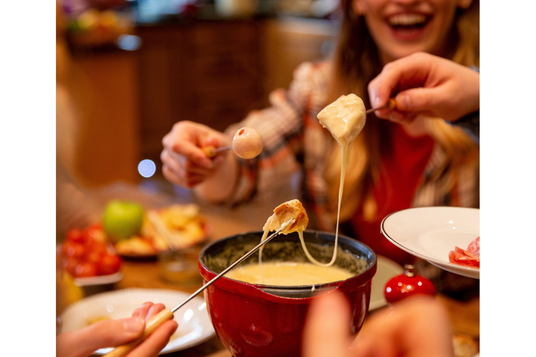 Swiss Fondue Workshop: Learn How to Make It and Taste It Private Swiss Fondue Class: Preparation, Local Products & Tasting