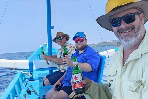 Bali: Fishing Charter Private Boat with Lunch & Hotel Pickup Bali: Fishing Trip & Blue lagoon Snorkeling
