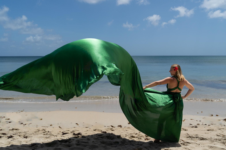 Fotografering i spektakulära klänningar på de vackraste stränderna 972