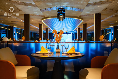 Romantic Dinner On Cruise On Saigon River With Fireworks Buffet Lunch Without Pick-Up