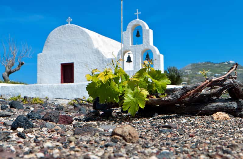 Päivittäinen kiertoajelu Santorinin ympäri ja nouto