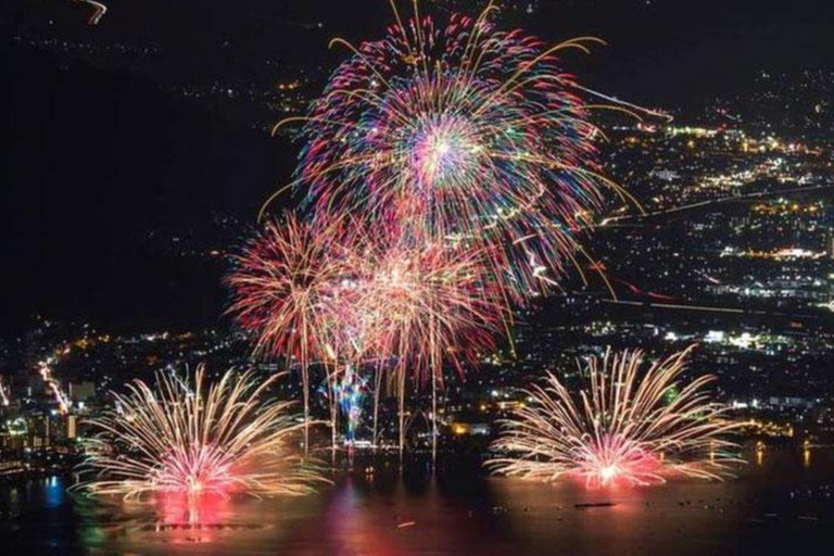 Nagoya: Suwako Fireworks Festival Tour with Reserved Seat