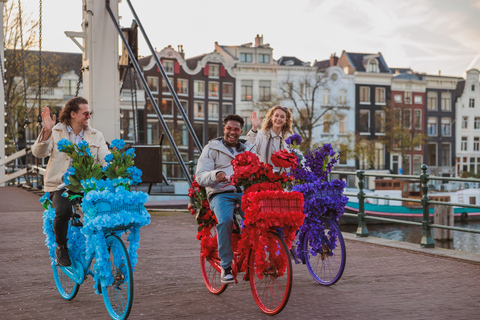 Amsterdam: Explore the Canals on Iconic Flower Bike Tour